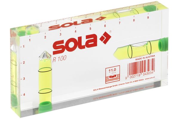 SOLA LIVELLA PER SCATOLE INCASSO R100